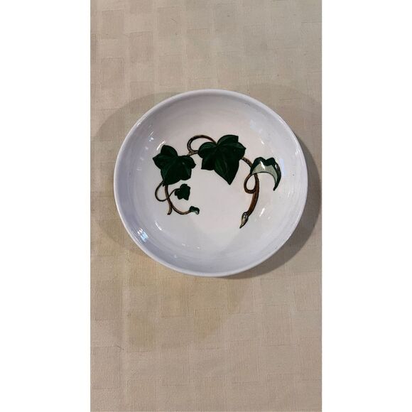 Vintage Metlox Poppytrail California Ivy Handpainted Ceramic Cereal Bowl - Picture 1 of 6